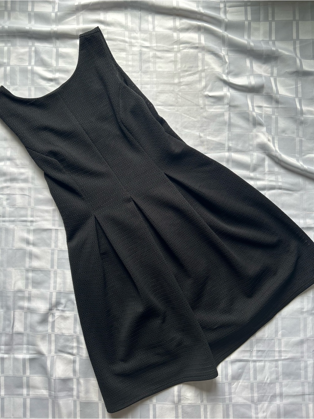 Smak Parlour Classic Black Sleeveless Fit-and-Flare Retro Dress